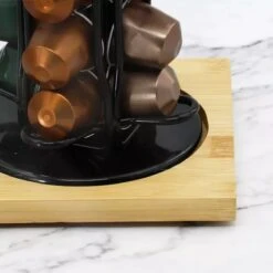 Merkloos Happypanda Capsule Houder -Capsule Houder Voor Nespresso-360° Draaibaar-40 Capsules-pods-modern Designed- Coffee Pods Holder-keuken Interieur- Kantoor Capsules Houder -Koffieverkoopwinkel 1200x1200 332