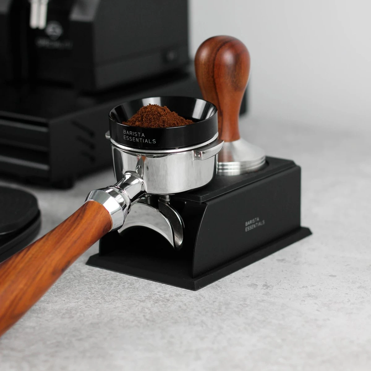 Tamper Station - Zwart – Tamper Station – Tamperstation - Tamper Houder - Pistonhouder 4 Tamper Station - Zwart – Tamper Station – Tamperstation - Tamper Houder - Pistonhouder - Afbeelding 2