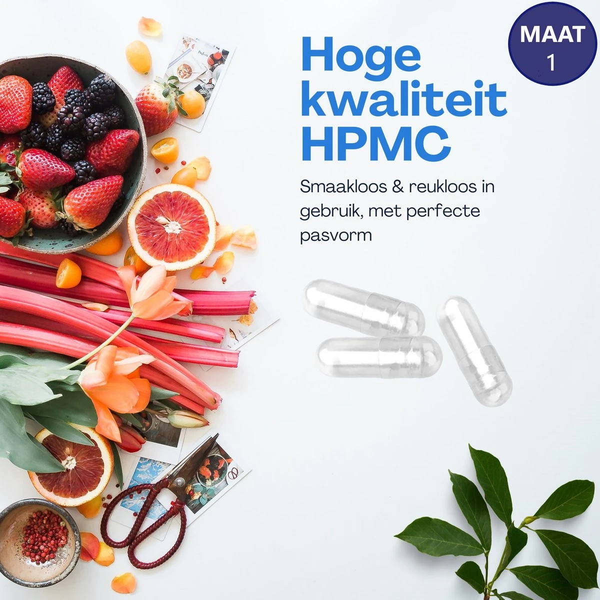 Christian Deluxe - 100 Stuks Lege Capsules - MAAT 1 - Vegetarische Capsules 3 Christian Deluxe - 100 Stuks Lege Capsules - MAAT 1 - Vegetarische Capsules