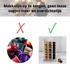 Nespresso Capsulehouder Voor 36 Koffiecups – Koffiecups Houder – Capsulehouder – Cuphouder – Goud -Koffieverkoopwinkel 1200x1200 431