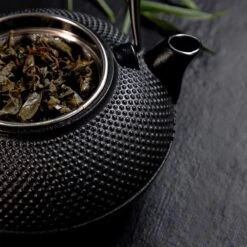 Lumaland - Thee Set - Theeservies - 1x Gietijzeren Theepot (1,4L), 1x Bamboe Doseerlepel, 1x Edelstalen Zeef -Koffieverkoopwinkel 1200x1200 538