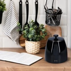 Vaja® Theepot Juliette Met Filter - Dubbelwandig -Theekan 1.0L - Glimmend Zwart 21 Vaja® Theepot Juliette Met Filter - Dubbelwandig -Theekan 1.0L - Glimmend Zwart -Koffieverkoopwinkel 1200x1200 547