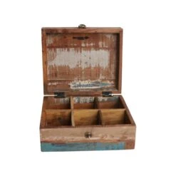 Raw Materials Scrapwood Theedoos – 6 Vakken – Gerecycled Hout -Koffieverkoopwinkel 1200x1200 57