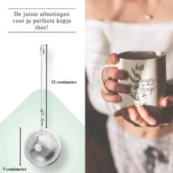 Theezeef Met Handvat Inclusief Lekplaatje - Set Van 2 Stuks - Thee Ei Voor Losse Thee - Theefilter Voor Losse Thee - Thee Infuser 15 Theezeef Met Handvat Inclusief Lekplaatje - Set Van 2 Stuks - Thee Ei Voor Losse Thee - Theefilter Voor Losse Thee - Thee Infuser -Koffieverkoopwinkel 1200x1200 66