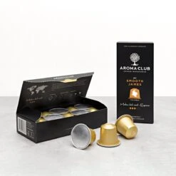Aroma Club - Proefpakket Nespresso Compatible Capsules (100 St.) - 5 Smaken - Espresso & Lungo - 100% Aluminium Koffiecups -Koffieverkoopwinkel 1200x1200 723