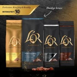 L'OR Koffiebonen Variatiepakket - 4x 500 Gram -Koffieverkoopwinkel 1200x1200 813
