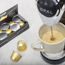 Aroma Club - Nespresso Compatible Capsules (120 St.) - No. 2 Smooth James - Intensiteit 3/5 - Espresso & Lungo - 100% Aluminium Koffiecups -Koffieverkoopwinkel 1200x1200 877