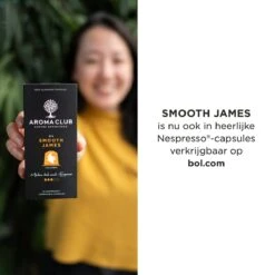 Aroma Club - Koffiebonen 1KG - No. 2 Smooth James - Koffie Intensiteit 3/5 - Espresso & Lungo -Koffieverkoopwinkel 1200x1200 937
