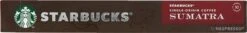 Starbucks By Nespresso Sumatra Espresso Dark Roast Capsules - 120 Koffiecups 13 Starbucks By Nespresso Sumatra Espresso Dark Roast Capsules - 120 Koffiecups -Koffieverkoopwinkel 1200x159