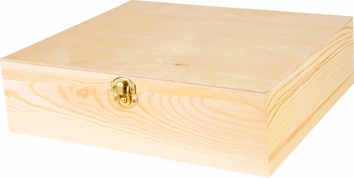 12 Vaks Theedoos - Houten Theedoos 4 12 Vaks Theedoos - Houten Theedoos - Afbeelding 2