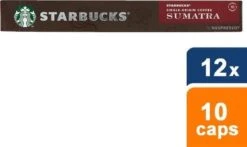 Starbucks By Nespresso Sumatra Espresso Dark Roast Capsules - 120 Koffiecups 12 Starbucks By Nespresso Sumatra Espresso Dark Roast Capsules - 120 Koffiecups -Koffieverkoopwinkel 1200x714