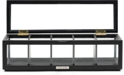 Riviera Maison Theedoos - Urban Loft Tea Box - Zwart -Koffieverkoopwinkel 1200x726