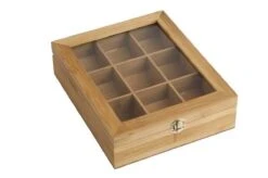 Bredemeijer - Theedoos 9-vaks Venster Bamboe Natural 13 Bredemeijer - Theedoos 9-vaks Venster Bamboe Natural -Koffieverkoopwinkel 1200x798 1