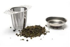 Merkloos ARELO Theezeef Met Uitlekschaaltje - RVS - 2 Stuks -Koffieverkoopwinkel 1200x800 12