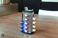 Brabantia Capsulehouder - Met Uitneembaar Bakje - Matt Steel - Geschikt Voor Nespresso Cups -Koffieverkoopwinkel 1200x800 17