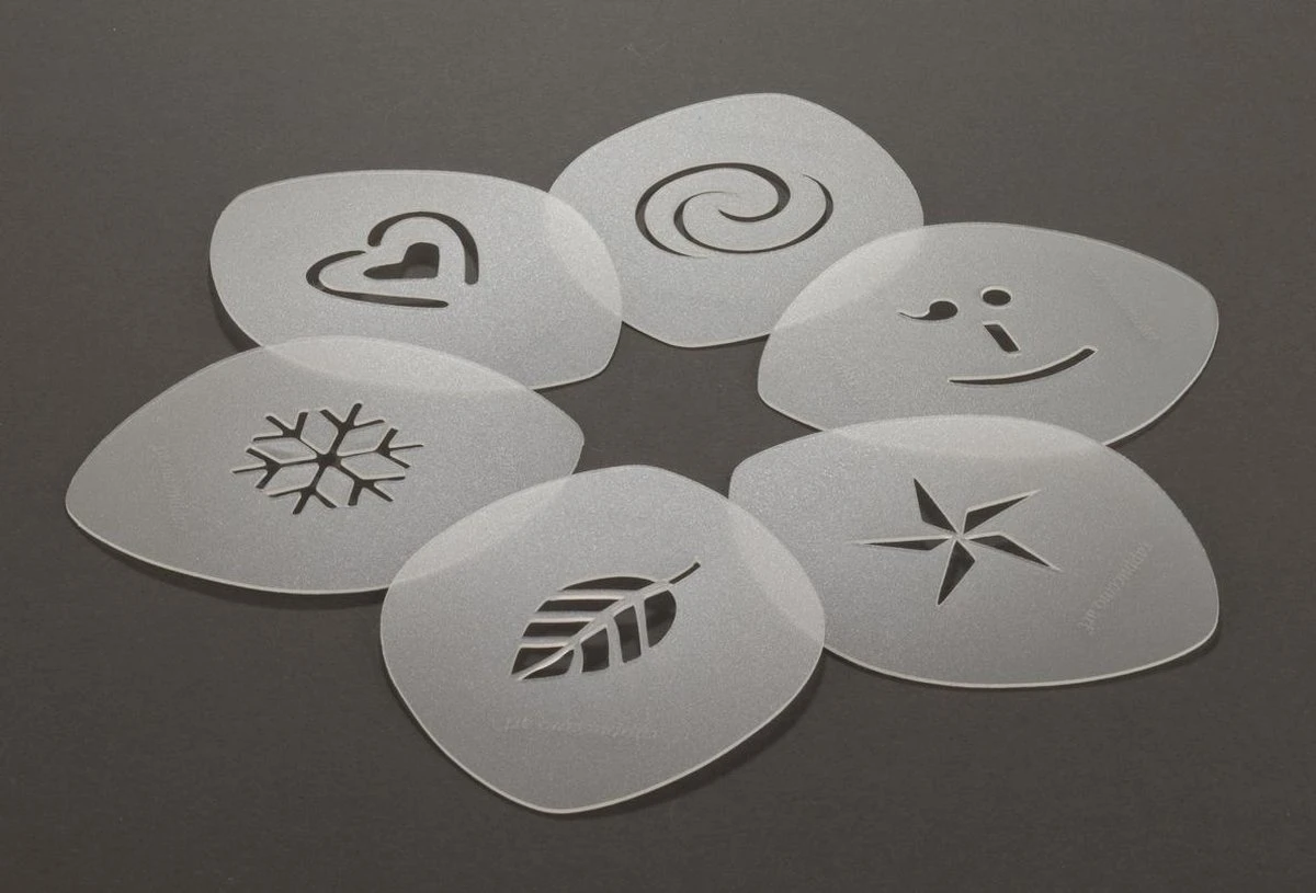 Aerolatte Cacao Sjablonen 6 Aerolatte Cacao Sjablonen - Afbeelding 4