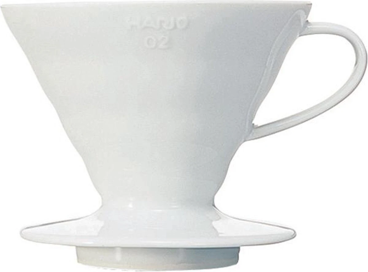 Hario Dripper V60-02 Keramiek - Wit 8 Hario Dripper V60-02 Keramiek - Wit - Afbeelding 6