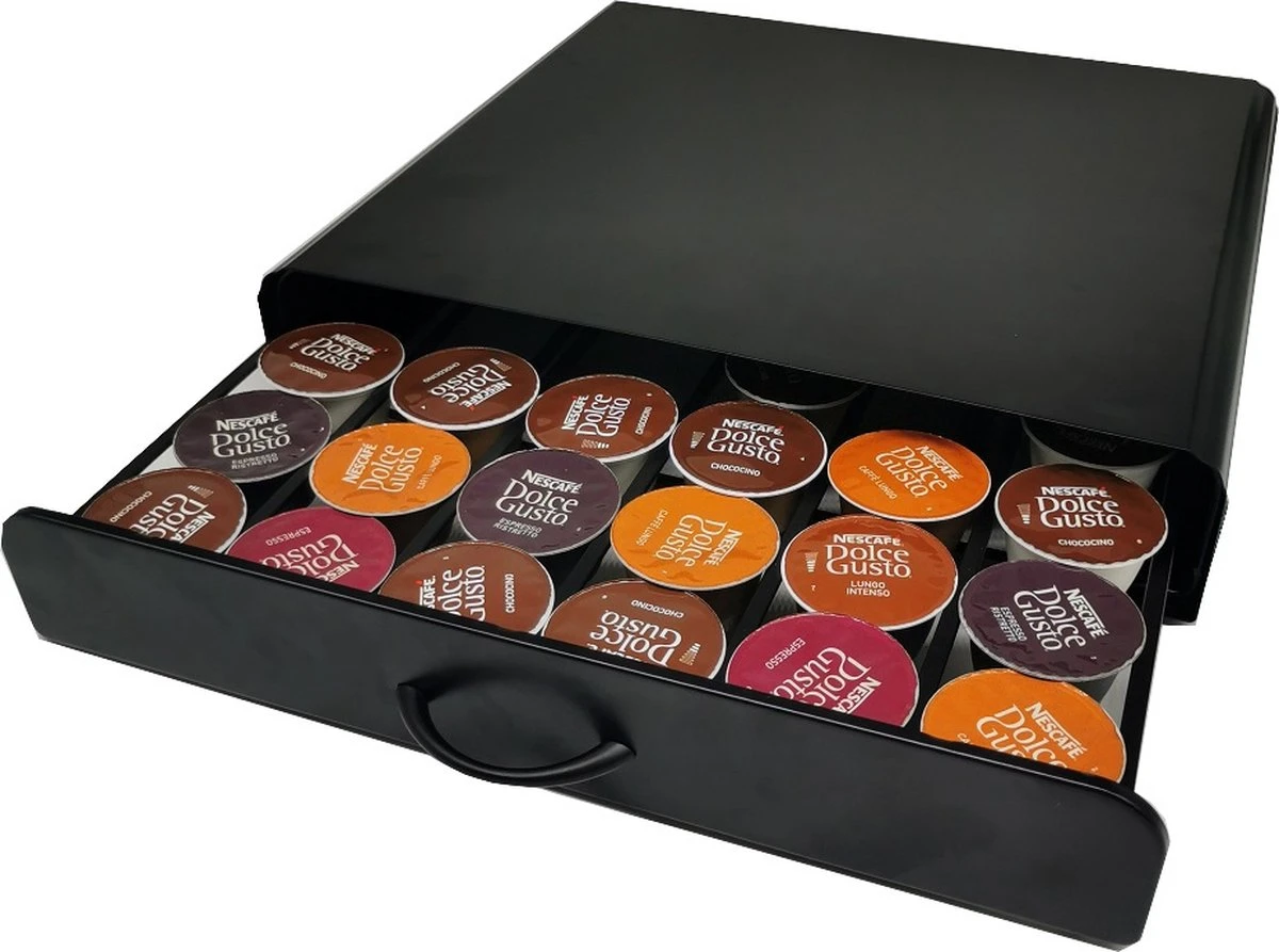 Merkloos Capsule Houder Voor 36 Dolce Gusto Cups - Espresso Koffie Pad En Cups Houder - Cupholder - Metaal - Koffie Pads - RVS - Lade 9 Merkloos Capsule Houder Voor 36 Dolce Gusto Cups - Espresso Koffie Pad En Cups Houder - Cupholder - Metaal - Koffie Pads - RVS - Lade - Afbeelding 7