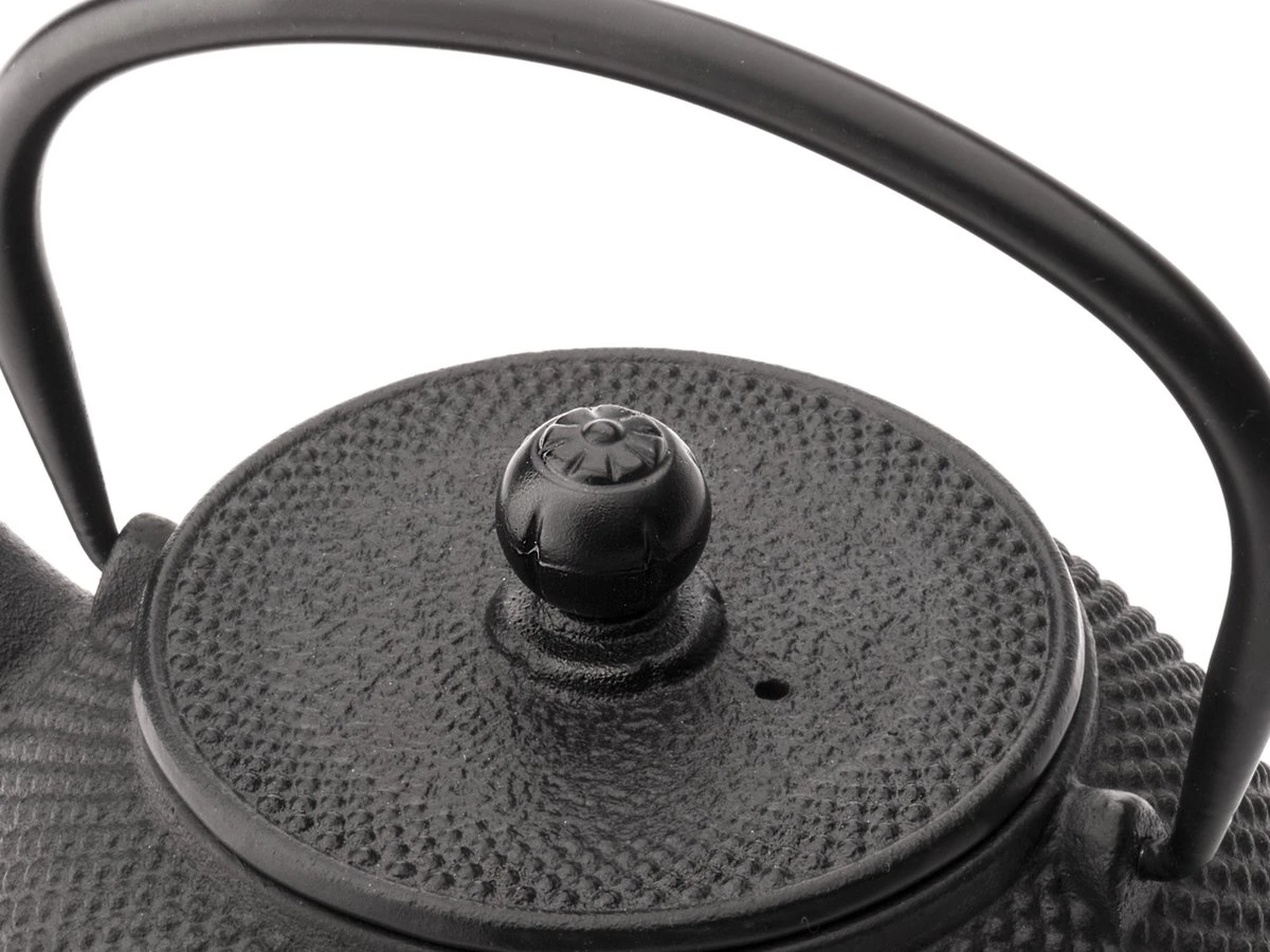 Bredemeijer - Theepot Jang 1,1L Gietijzer Zwart 11 Bredemeijer - Theepot Jang 1,1L Gietijzer Zwart - Afbeelding 9