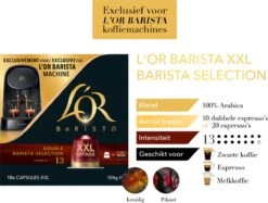L'OR BARISTA XXL Barista Selection (13) - 5 X 10 Koffiecups 19 L'OR BARISTA XXL Barista Selection (13) - 5 X 10 Koffiecups -Koffieverkoopwinkel 1200x910 1