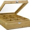 Bredemeijer - Theedoos 9-vaks Venster Bamboe Natural 1 Bredemeijer - Theedoos 9-vaks Venster Bamboe Natural -Koffieverkoopwinkel 1200x943
