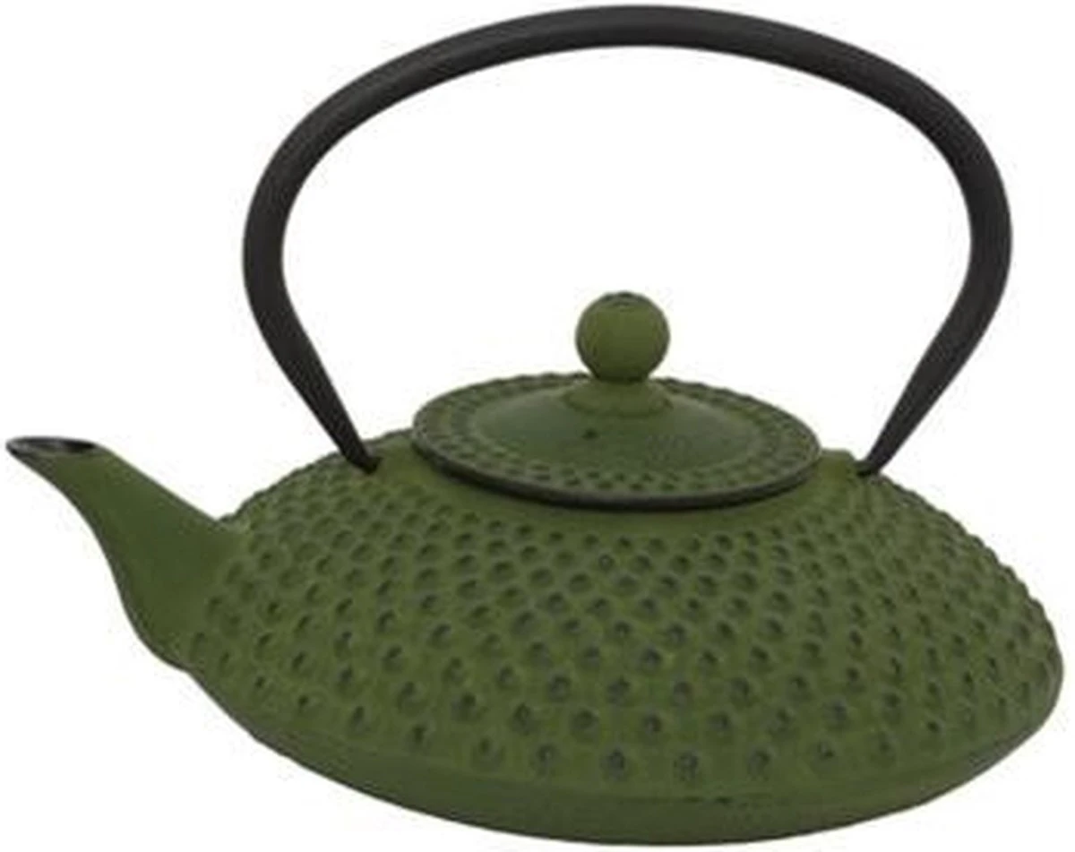 Bredemeijer - Theepot Xilin 1,25L Gietijzer Groen 4 Bredemeijer - Theepot Xilin 1,25L Gietijzer Groen - Afbeelding 2