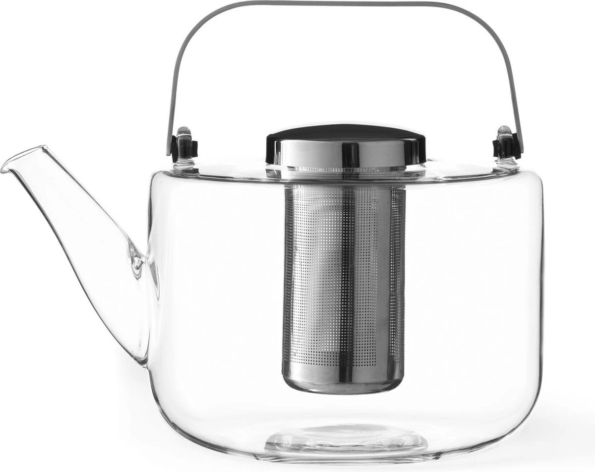 Viva Scandinavia Bjorn Theepot - Glas - Met Filter - 1,2 L - Transparant 2 Viva Scandinavia Bjorn Theepot - Glas - Met Filter - 1,2 L - Transparant