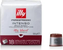 Illy - Iperespresso Koffie Home Intenso 6 X 18 Capsules -Koffieverkoopwinkel 1200x957 3