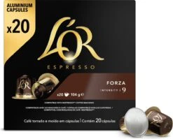 L'OR Espresso Forza Koffiecups - Intensiteit 9/12 - 10 X 20 Capsules -Koffieverkoopwinkel 1200x968 6
