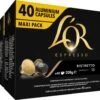 L'OR Espresso Ristretto Koffiecups - Intensiteit 11/12 - 4 X 40 Capsules -Koffieverkoopwinkel 1200x984 4