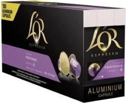 L'Or Espresso Profondo Koffiecups - 10 X 10 Stuks -Koffieverkoopwinkel 1200x987 1