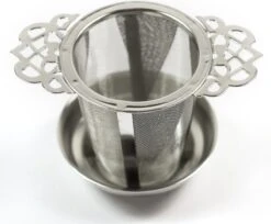 Theefilter RVS - Theezeef Losse Thee Voor Kop Of Hele Pot Met Houder En Lekbakje 9 Theefilter RVS - Theezeef Losse Thee Voor Kop Of Hele Pot Met Houder En Lekbakje -Koffieverkoopwinkel 1200x989