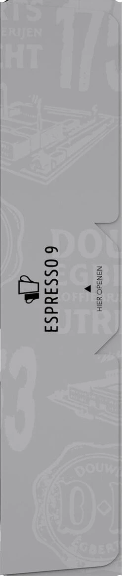 Douwe Egberts D.E Café Espresso Koffiecups - Intensiteit 9/12 - 10 X 20 Capsules -Koffieverkoopwinkel 254x1200 1