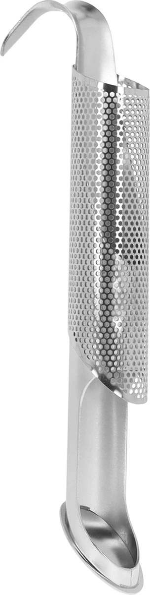 Krumble Theezeef - Hangend - Pijp - Theezeefje - Thee Ei - Tea Infuser - Kruidenfilter - Voor Losse Thee - RVS - Zilver - 4 X 2 X 15 Cm 3 Krumble Theezeef - Hangend - Pijp - Theezeefje - Thee Ei - Tea Infuser - Kruidenfilter - Voor Losse Thee - RVS - Zilver - 4 X 2 X 15 Cm