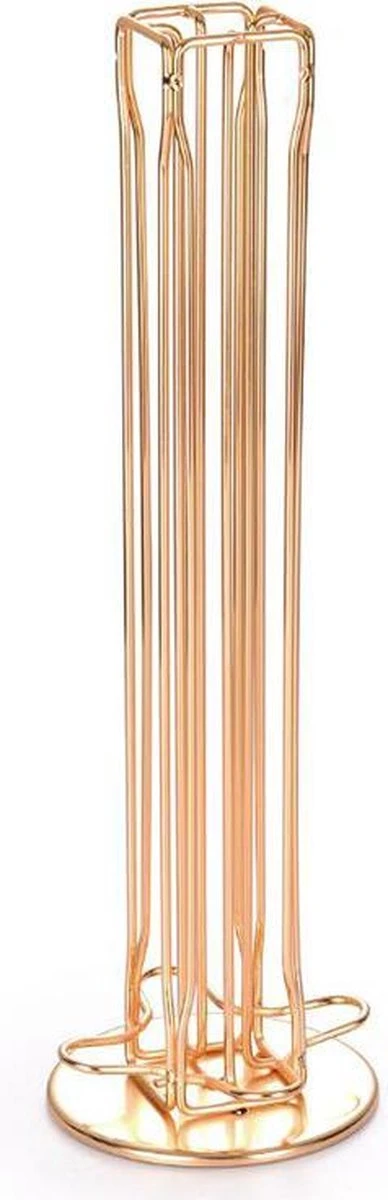 TDR-Draaibare Capsulehouder - Geschikt Voor Nespresso En Compatible Capsules - 40 Stuks -goud 5 TDR-Draaibare Capsulehouder - Geschikt Voor Nespresso En Compatible Capsules - 40 Stuks -goud - Afbeelding 3