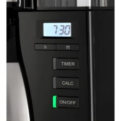 Melitta 1025-18 Look Term Timer Koffiezetapparaat RVS/Zwart -Koffieverkoopwinkel 4006508222575 3