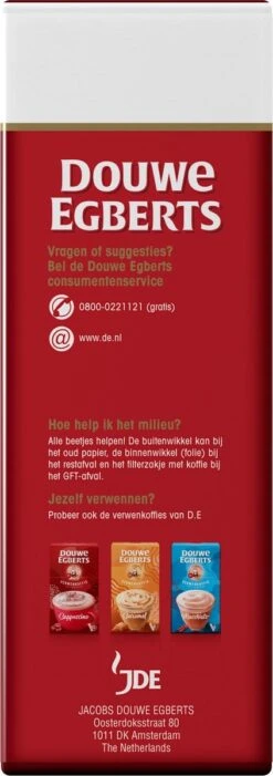Douwe Egberts Aroma Rood Filterkoffie - Dubbelpak 6 X 1000 Gram 14 Douwe Egberts Aroma Rood Filterkoffie - Dubbelpak 6 X 1000 Gram -Koffieverkoopwinkel 423x1200 1