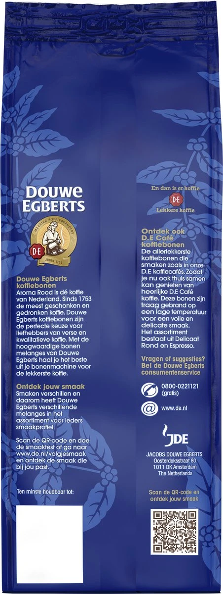 Douwe Egberts Décafé Koffiebonen - 4 X 500 Gram 5 Douwe Egberts Décafé Koffiebonen - 4 X 500 Gram - Afbeelding 3