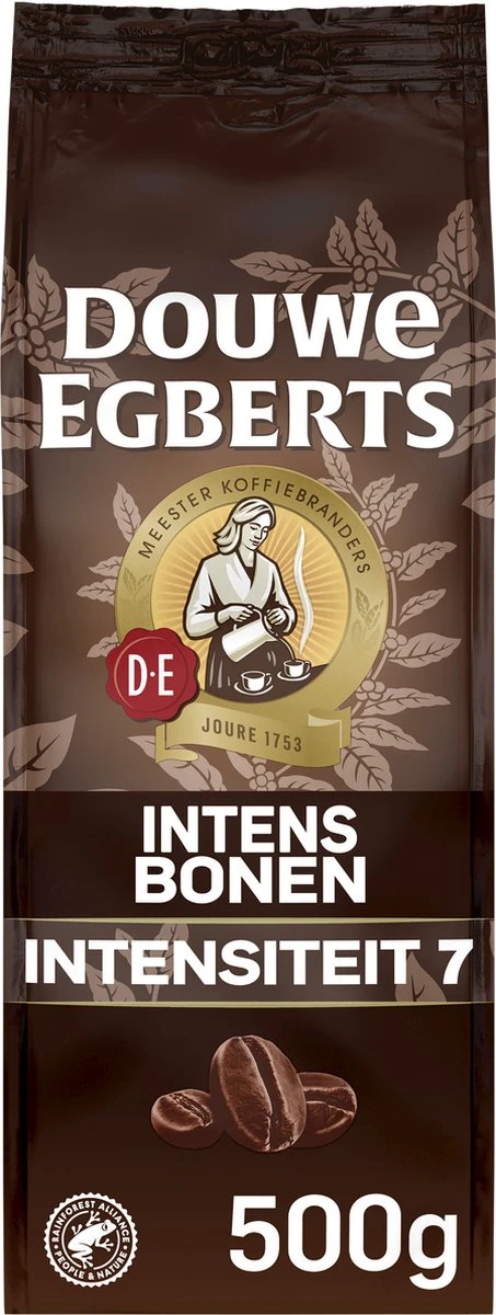 Douwe Egberts Intens Koffiebonen - 4 X 500 Gram 4 Douwe Egberts Intens Koffiebonen - 4 X 500 Gram - Afbeelding 2
