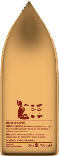 Senseo Gold Koffiepads - 5/9 Intensiteit - 10 X 36 Pads -Koffieverkoopwinkel 454x1200