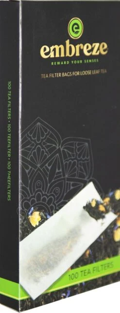 Embreze Theefilter Voor Losse Thee | 100% Chloorvrij | 100 Theefilters 9 Embreze Theefilter Voor Losse Thee | 100% Chloorvrij | 100 Theefilters -Koffieverkoopwinkel 461x1200