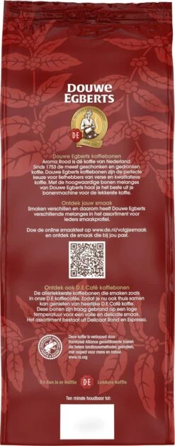 Douwe Egberts Aroma Rood Koffiebonen - 4 X 1000 Gram - Extra Grote Verpakking 14 Douwe Egberts Aroma Rood Koffiebonen - 4 X 1000 Gram - Extra Grote Verpakking -Koffieverkoopwinkel 472x1200 1