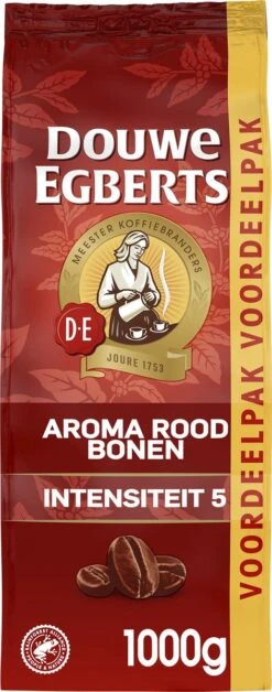 Douwe Egberts Aroma Rood Koffiebonen - 4 X 1000 Gram - Extra Grote Verpakking 13 Douwe Egberts Aroma Rood Koffiebonen - 4 X 1000 Gram - Extra Grote Verpakking -Koffieverkoopwinkel 472x1200