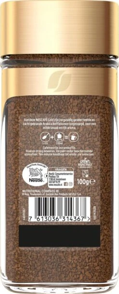 Nescafé Gold Decafé Oploskoffie - 6 Potten à 100 Gram 10 Nescafé Gold Decafé Oploskoffie - 6 Potten à 100 Gram -Koffieverkoopwinkel 488x1200