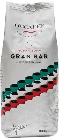 O'ccaffè - Premium Italiaanse Koffiebonen | Professional | Proefpakket XXL | 5 X 1kg | Barista Kwaliteit -Koffieverkoopwinkel 520x1200
