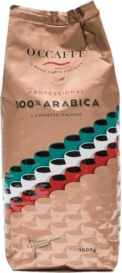 O'ccaffè - Premium Italiaanse Koffiebonen | Professional | Proefpakket XXL | 5 X 1kg | Barista Kwaliteit -Koffieverkoopwinkel 537x1200