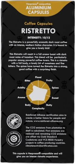 Gran Maestro Italiano - Koffiecups - Nespresso Compatibel Proefpakket - Espresso, Lungo En Meer - 10 X 20 Cups -Koffieverkoopwinkel 548x1200