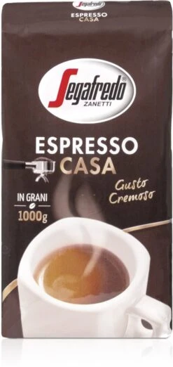 Segafredo Espresso Casa Koffiebonen - 1 Kg -Koffieverkoopwinkel 568x1200