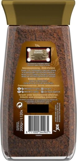 Douwe Egberts Gold Oploskoffie - 6 X Pot Van 200 Gram 10 Douwe Egberts Gold Oploskoffie - 6 X Pot Van 200 Gram -Koffieverkoopwinkel 574x1200 1