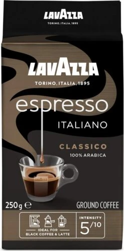 Lavazza Espresso Italiano Classico Gemalen / Filterkoffie - 8 X 250 Gram -Koffieverkoopwinkel 594x1200 1